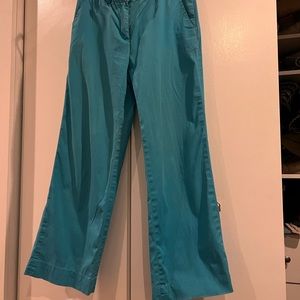 Lilly Pulitzer size 2 aqua pants